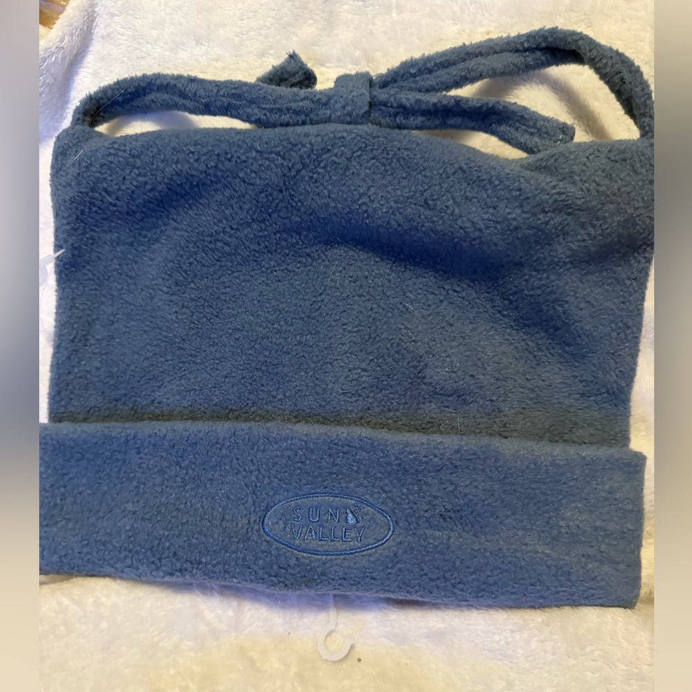 Kids Sun Valley Blue Fleece tuque